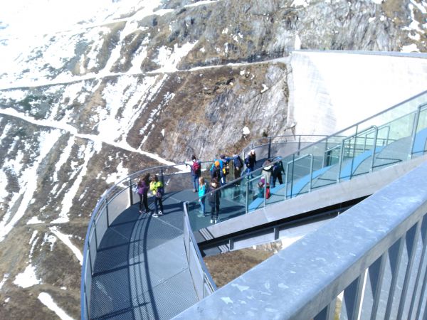 Die gigantische Koelnbreinsperre mit Skywalk